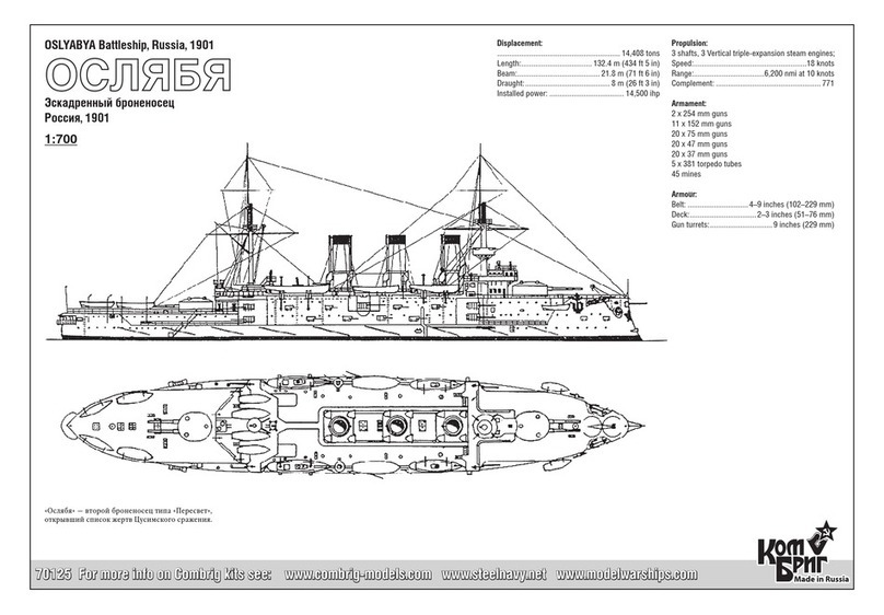Combrig OSLYABYA 1901 Assembly instructions