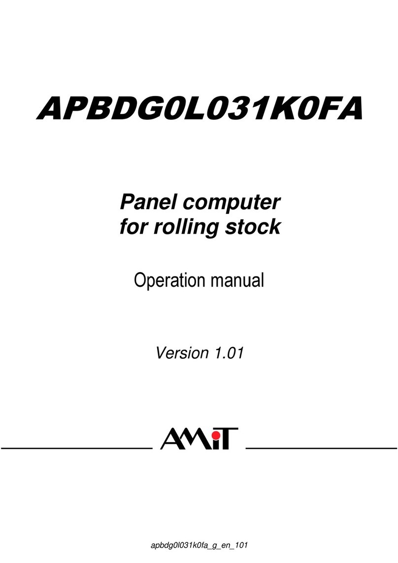 Amit APBDG0L031K0FA Operation manual