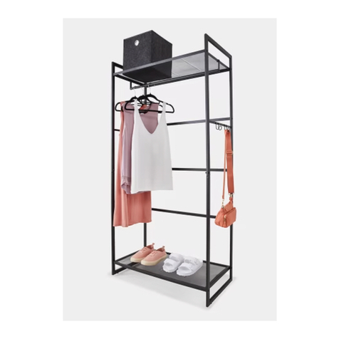 KMART MESH GARMENT RACK BLACK User manual KMART MESH GARMENT RACK BLACK User manual