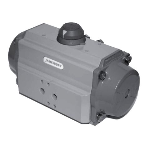 Mesto jamesbury Valv-Powr VPVL Installation maintenance and operating instructions Mesto jamesbury Valv-Powr VPVL Installation maintenance and operating instructions