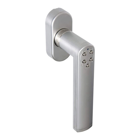 Yale Code Handle Fitting and operating instructions