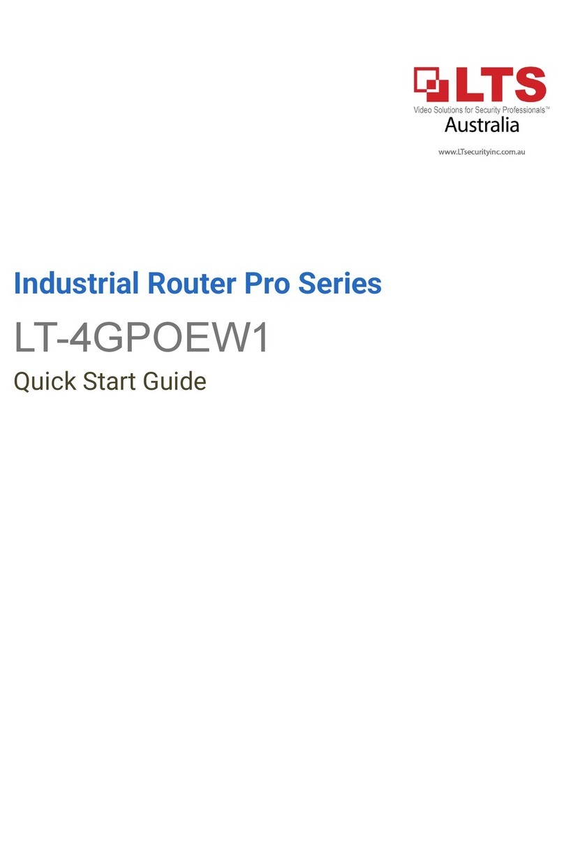 LTS Pro Series User manual