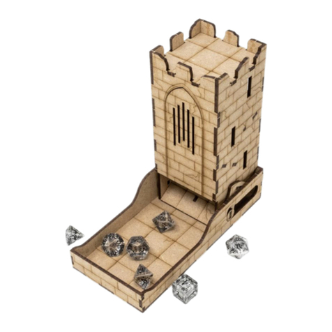 THE DICETROYERS MEDIEVAL DICE TOWER User manual
