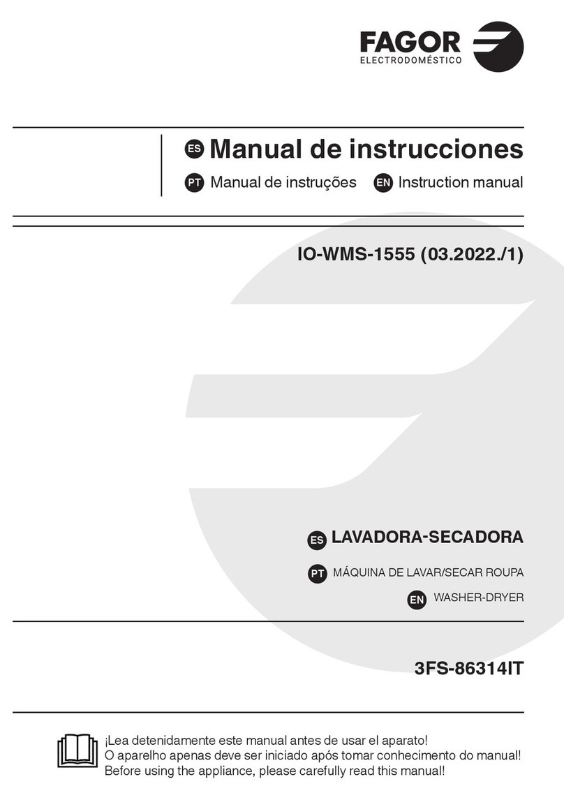 Fagor 3FS-86314IT instruction manual Fagor 3FS-86314IT instruction manual