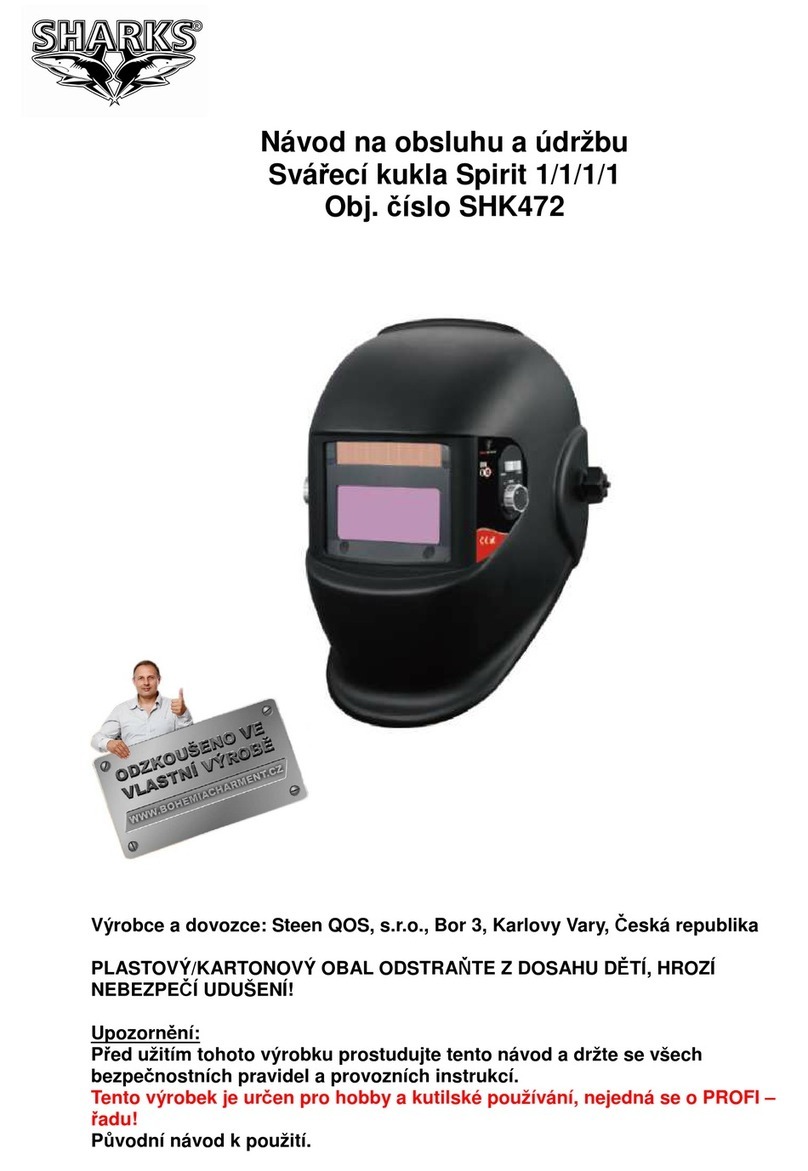 SHARKS SHK472 Instruction for operation and maintenance
