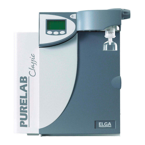 ELGA PURELAB Classic - US Operator's manual ELGA PURELAB Classic - US Operator's manual