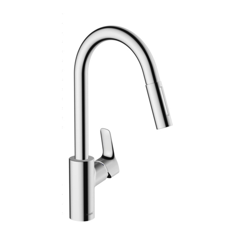Hans Grohe Cento XL 2jet 14784000 User manual