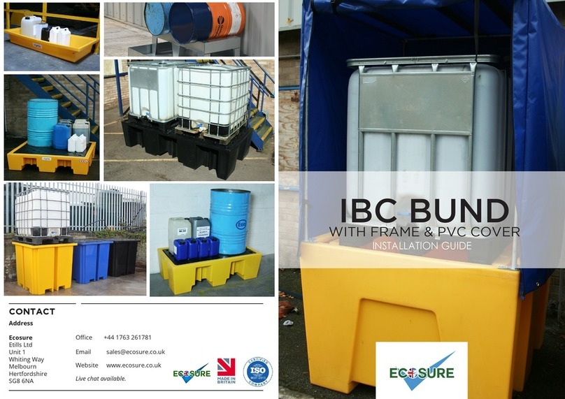 ECOSURE IBC BUND installation guide ECOSURE IBC BUND installation guide