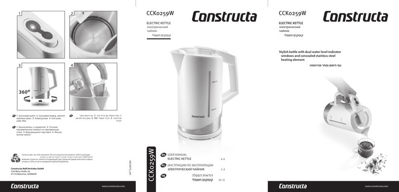 CONSTRUCTA CCK0259W manual