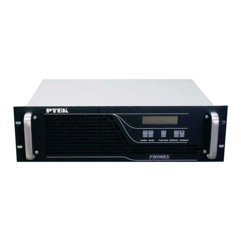 Ptek ES Series Operating manual and user guide