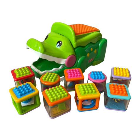 Fisher-Price PEEK A BLOCKS J5293 User manual
