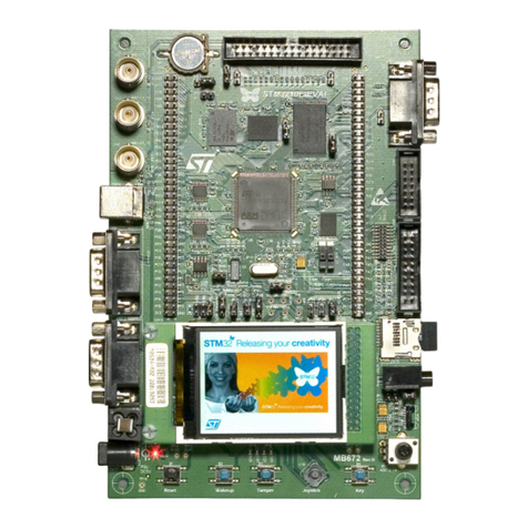 ST STM3210E-EVAL User manual ST STM3210E-EVAL User manual