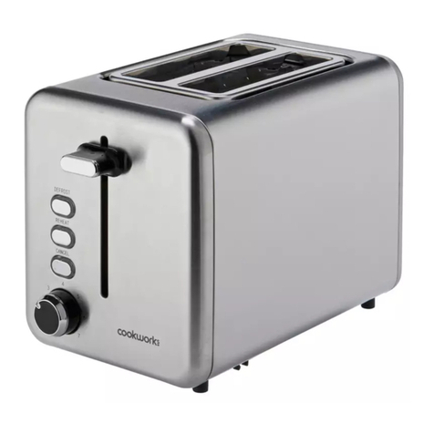 Cookworks TA1710A-GS Manual