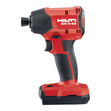 Hilti NURON SID 6--22 manual