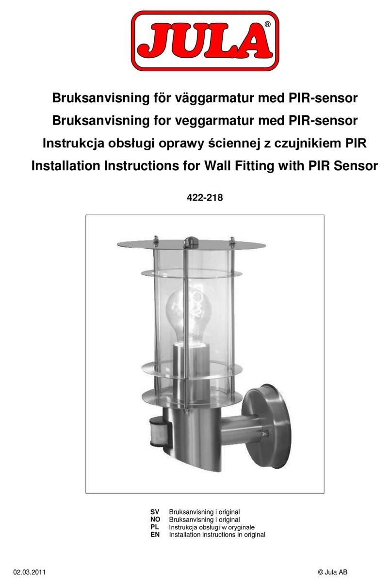Jula 422-218 installation instructions