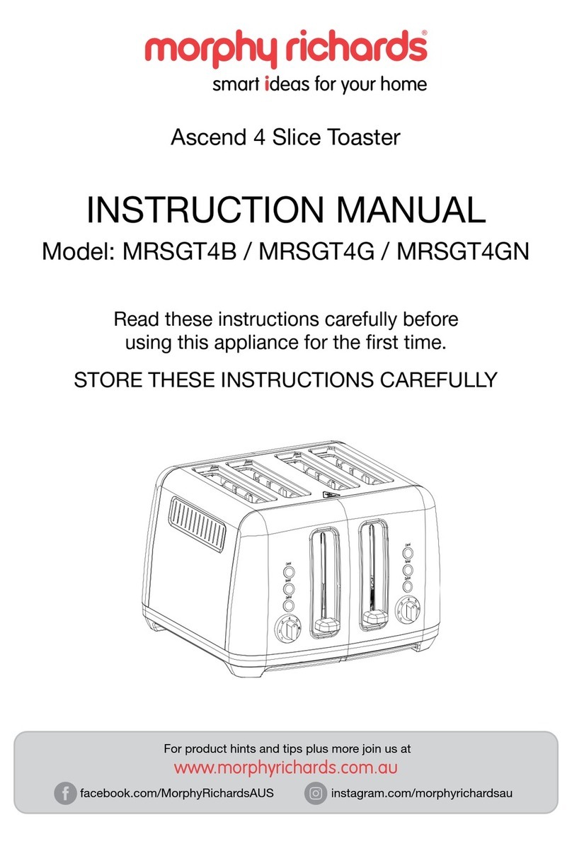 Morphy Richards MRSGT4B User manual