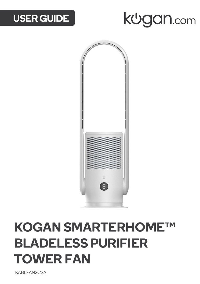 Kogan SMARTERHOME KABLFAN2CSA user guide