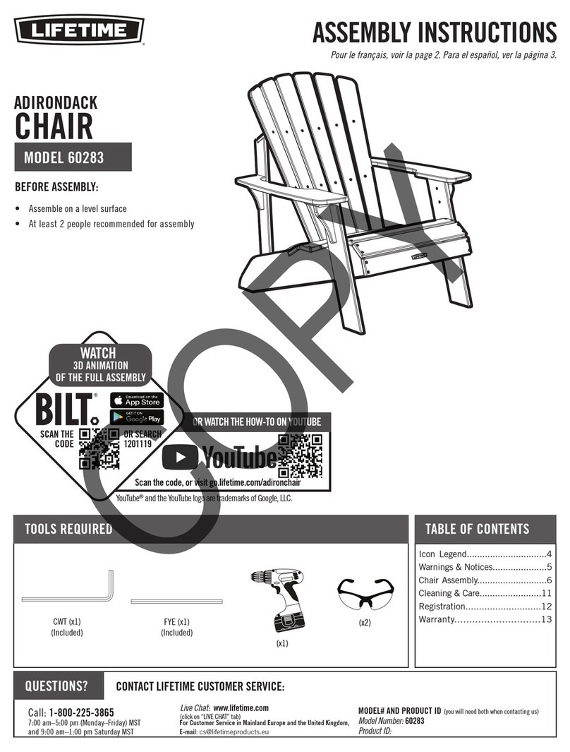 Lifetime 60283 User manual