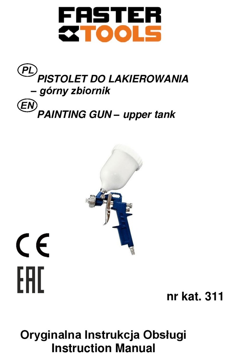 FASTER TOOLS 311 instruction manual
