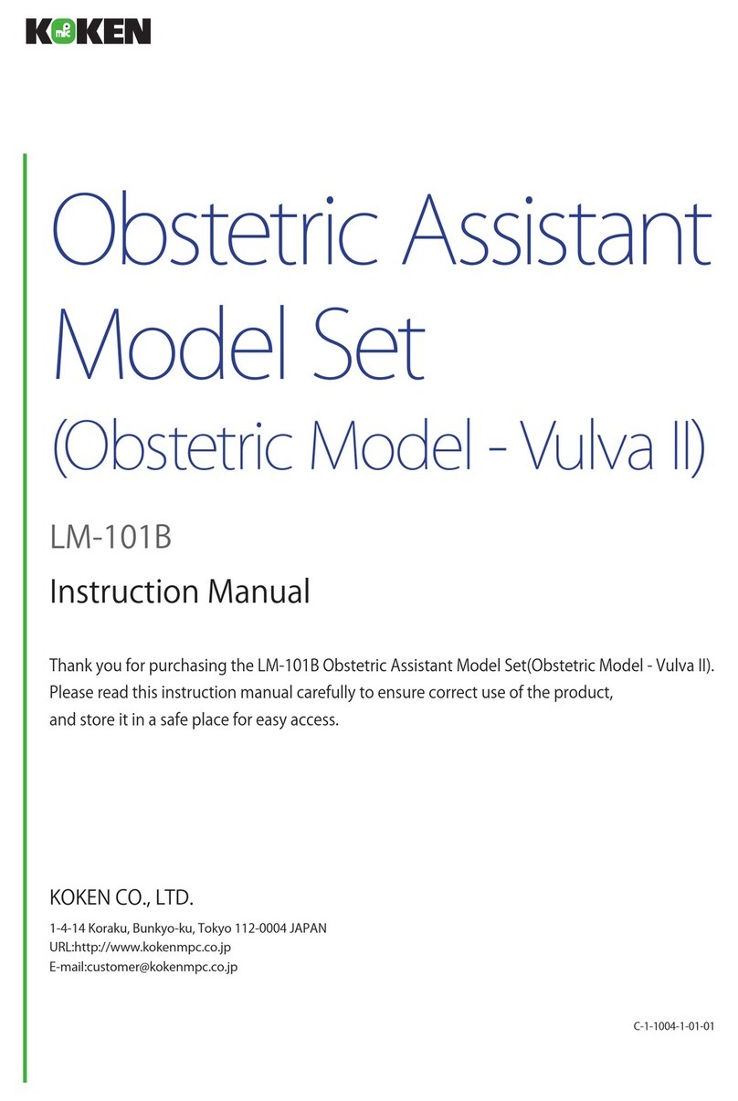 KOKEN LM-101B instruction manual