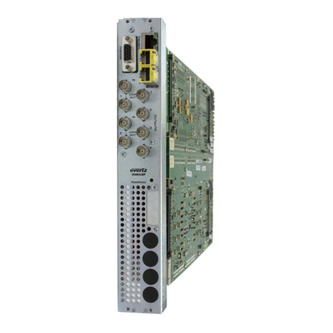 evertz 7882J2KX-IPASI User manual