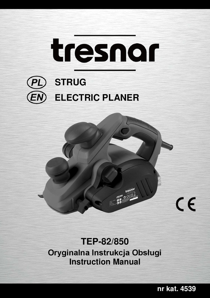 tresnar TEP-82/850 User manual