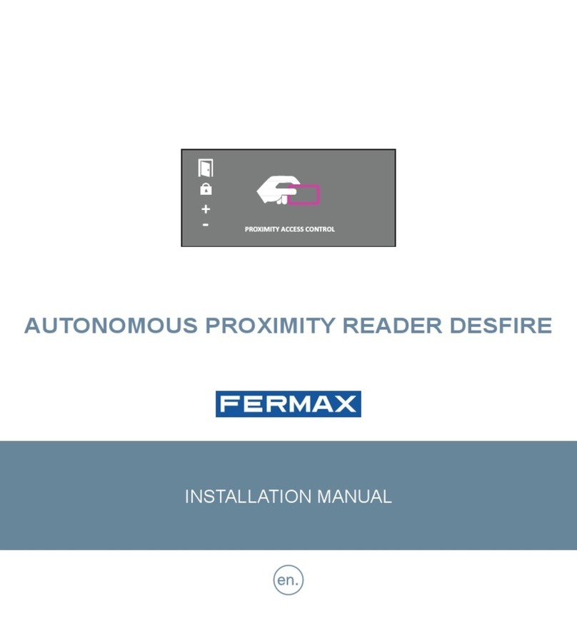 Fermax DESFIRE installation manual