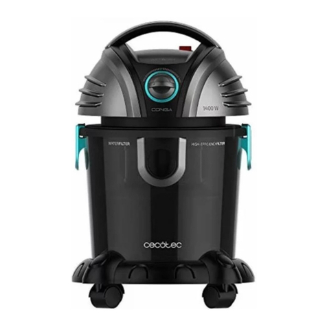 cecotec Conga Wet&Dry TotalClean User manual