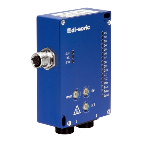 Di-soric FS 12-100-1 M G8-B8-E manual Di-soric FS 12-100-1 M G8-B8-E manual