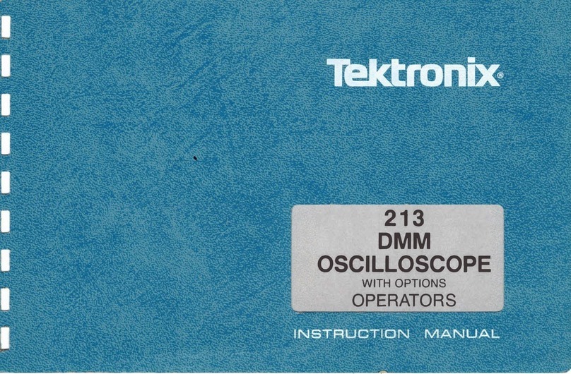 Tektronix 200 Series User manual