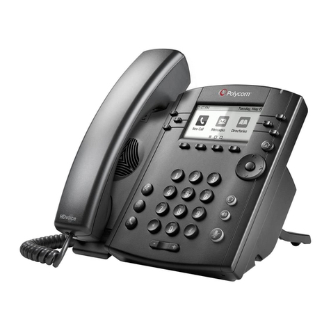 Polycom VVX 311 User manual