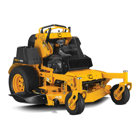 Cub Cadet PRO X 648 User manual