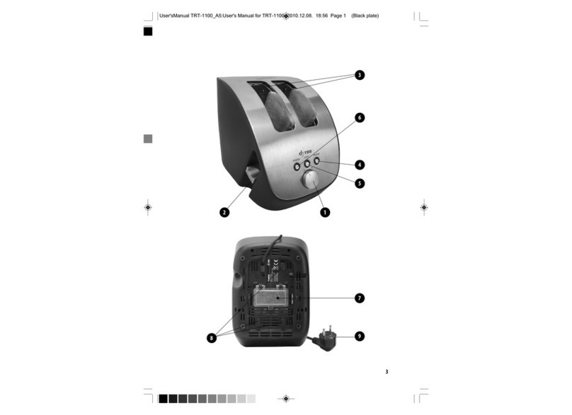 dyras TRT-1100 instruction manual