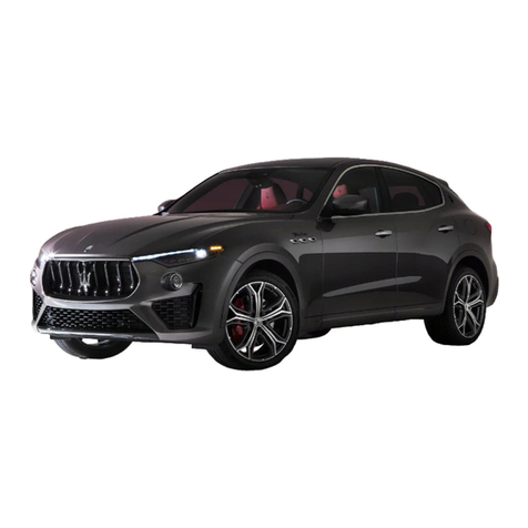 Maserati Levante 2021 owner's manual
