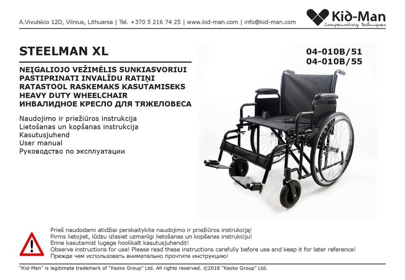 Kid-Man STEELMAN XL User manual