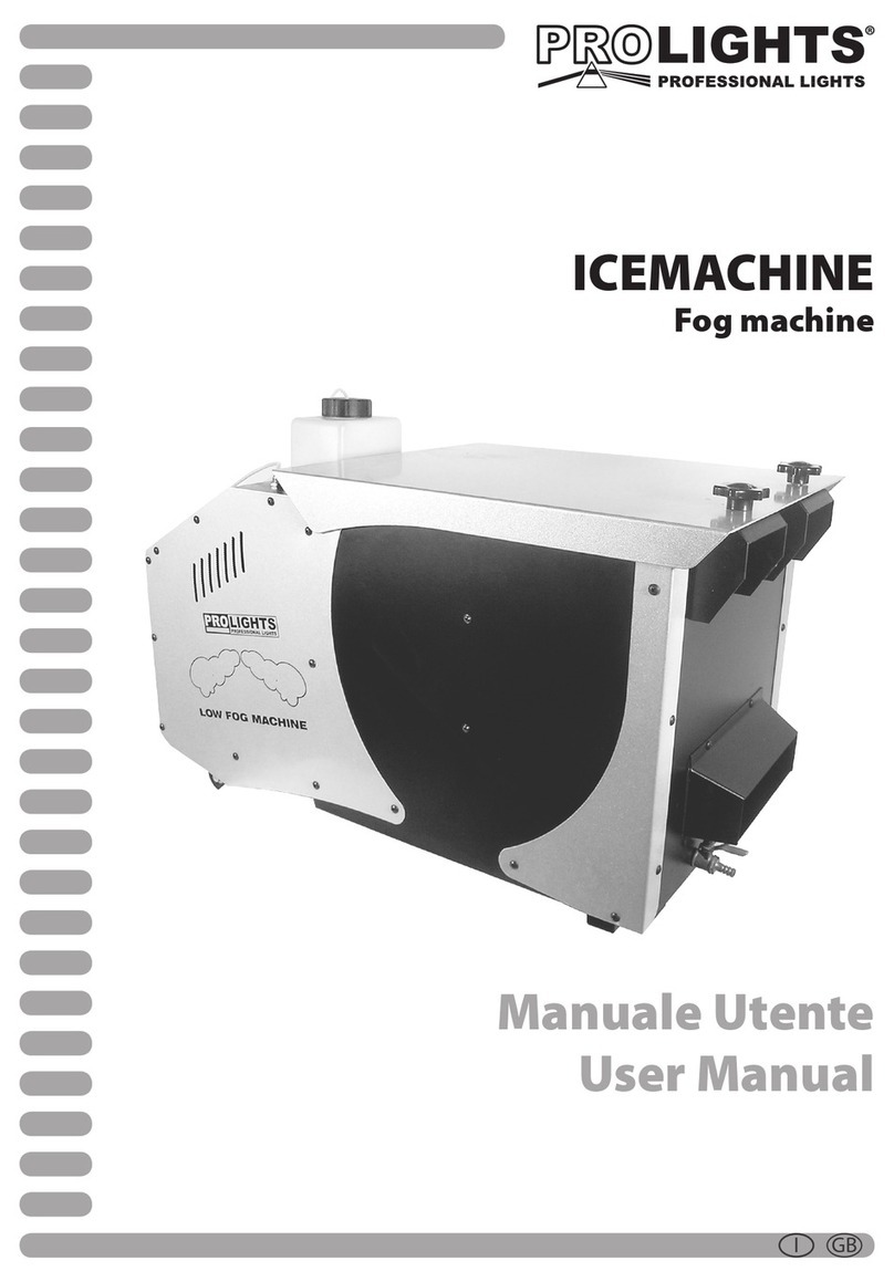 ProLights ICEMACHINE user manual