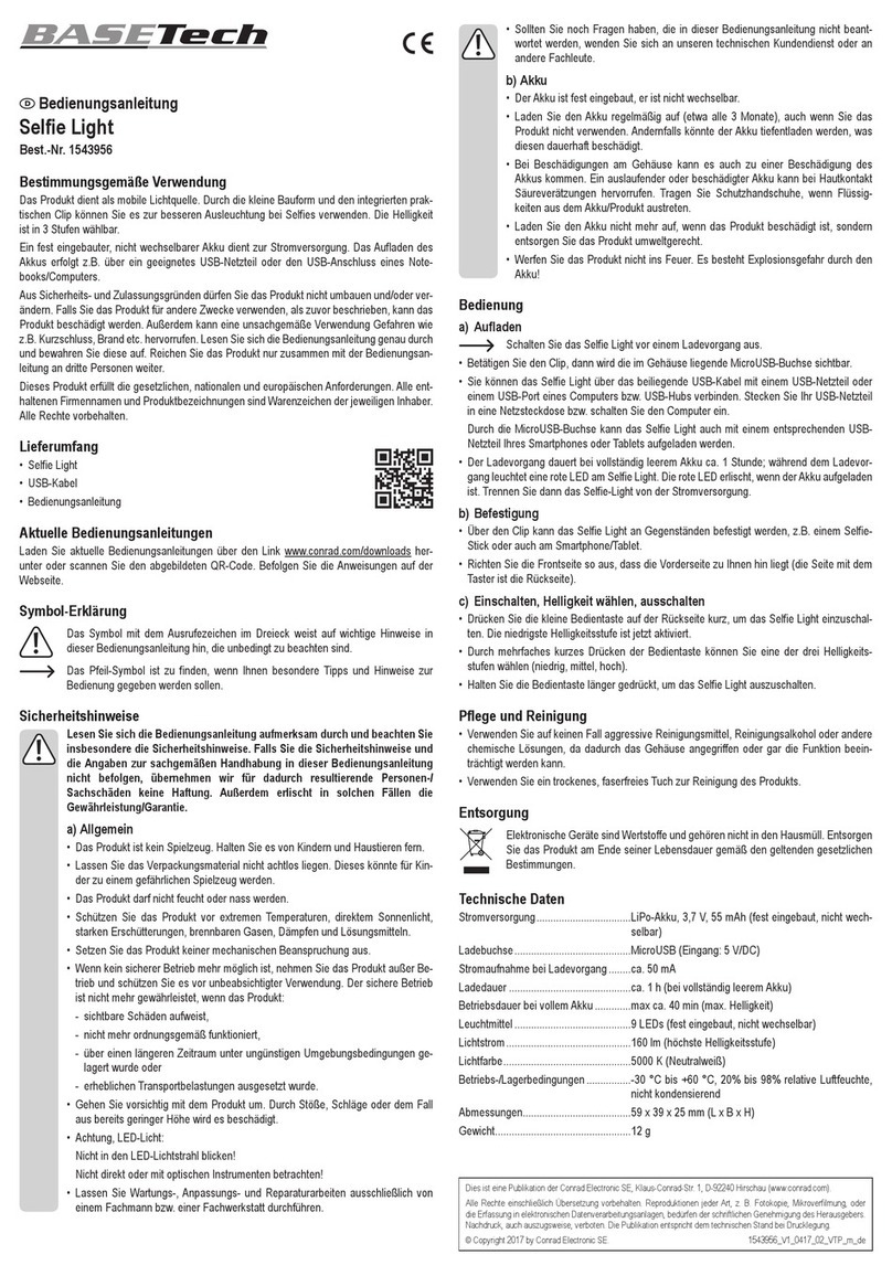 BASETech 1543956 operating instructions