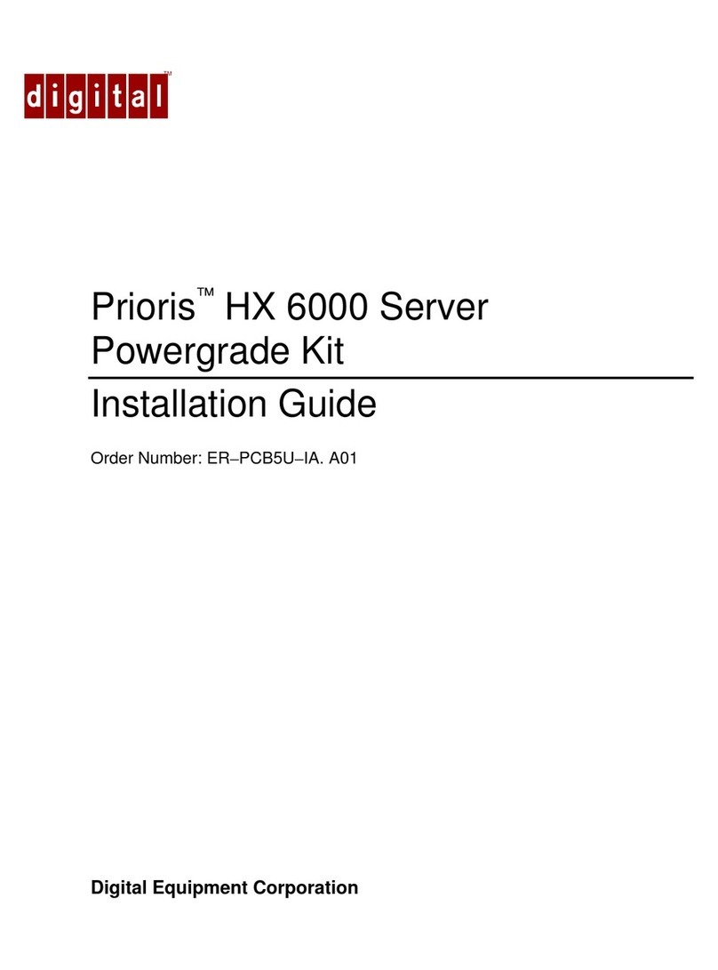 Digital Equipment Prioris HX 6000 User manual Digital Equipment Prioris HX 6000 User manual