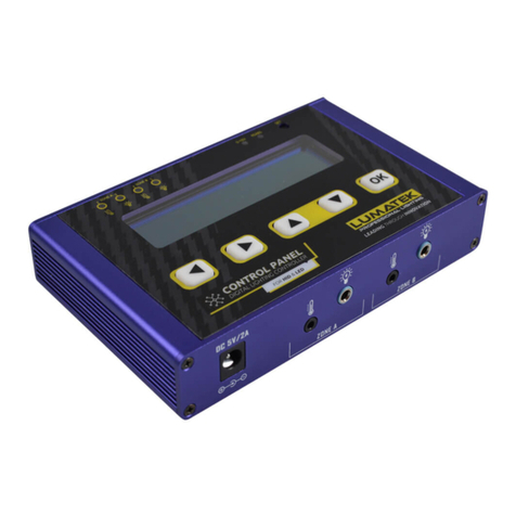 Lumatek CONTROL PANEL PLUS 2.0 User manual