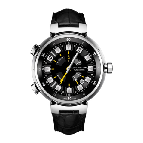 Louis Vuitton Montre Spin Time GMT LV 119 calibre manual
