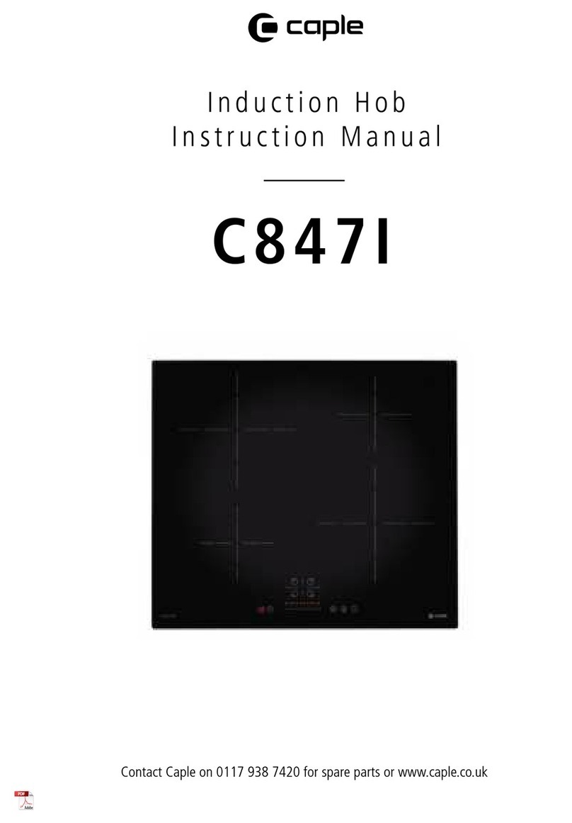 Caple C847I instruction manual