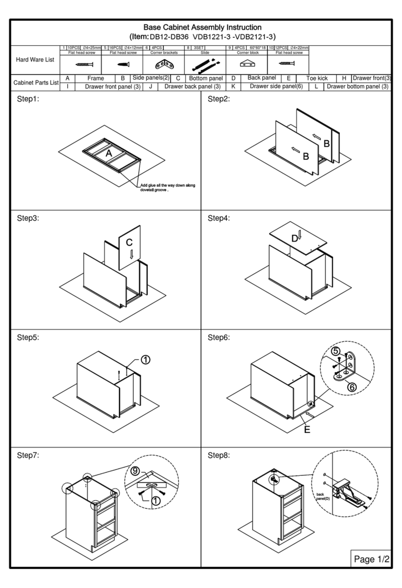 greencastle DB12 Assembly instruction