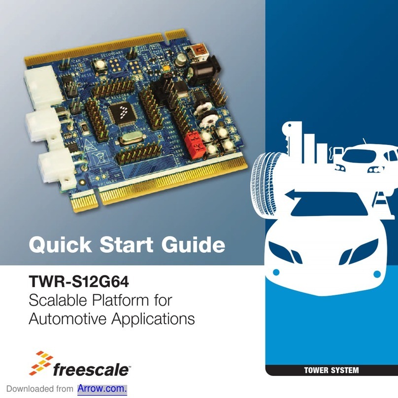 Freescale Semiconductor TWR-S12G64 User manual