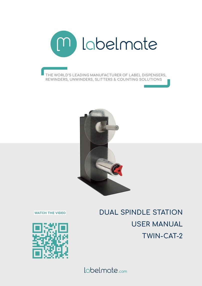 Labelmate TWIN-CAT-2 User manual