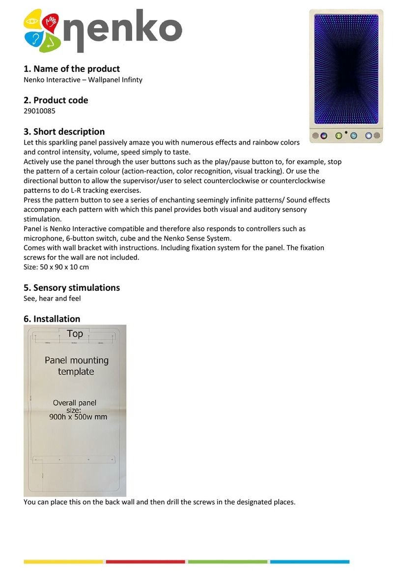 NENKO Wallpanel Infinty quick start guide