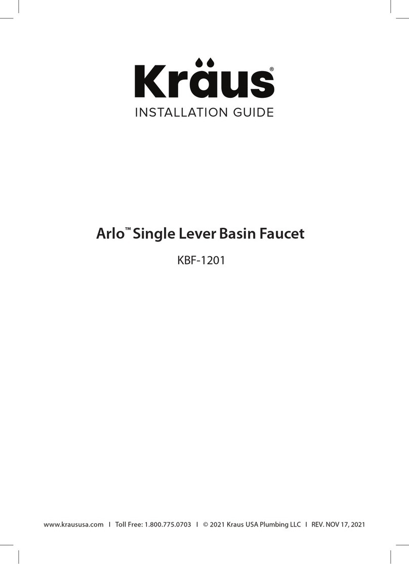 Kraus KBF-1201 User manual