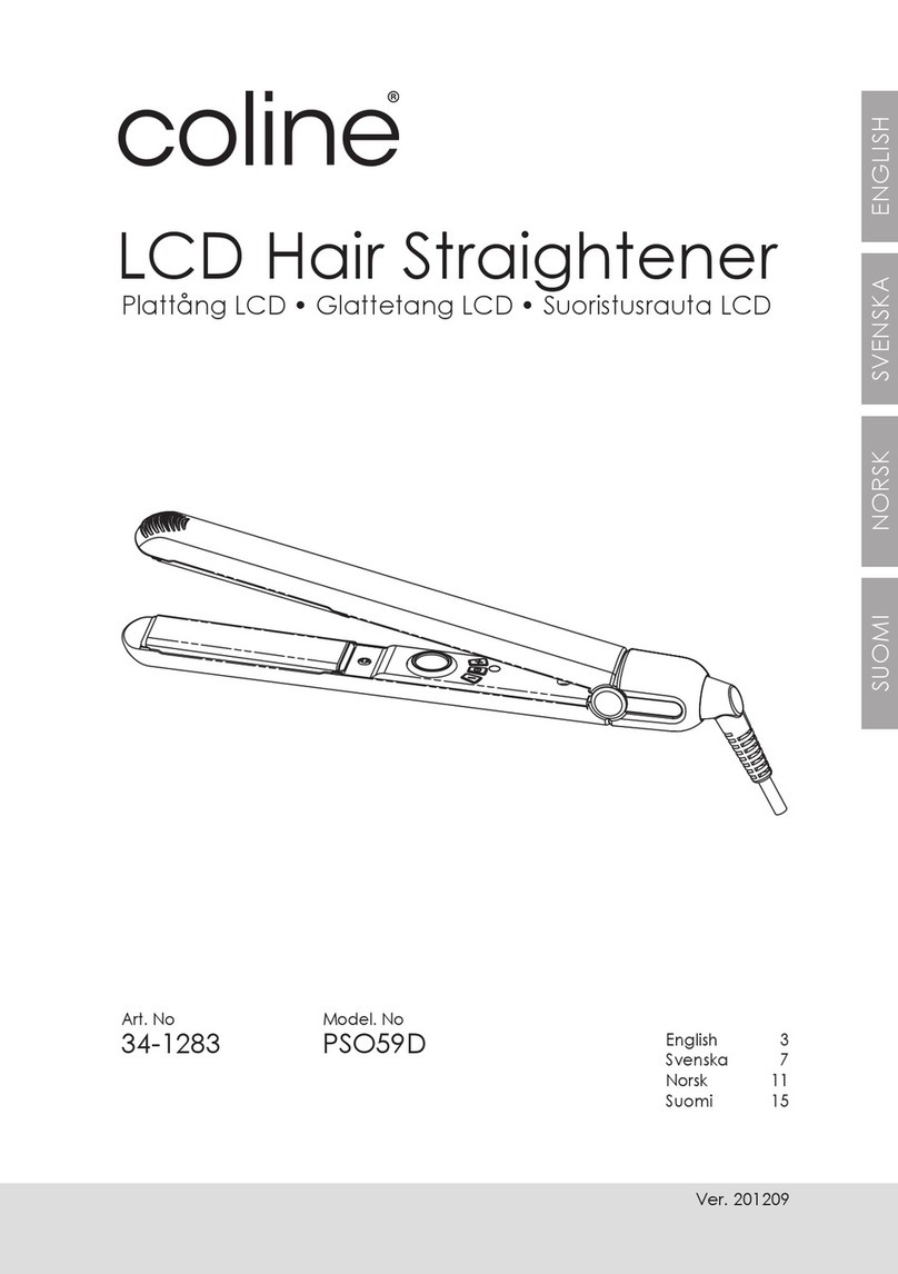 Coline PSO59D User manual