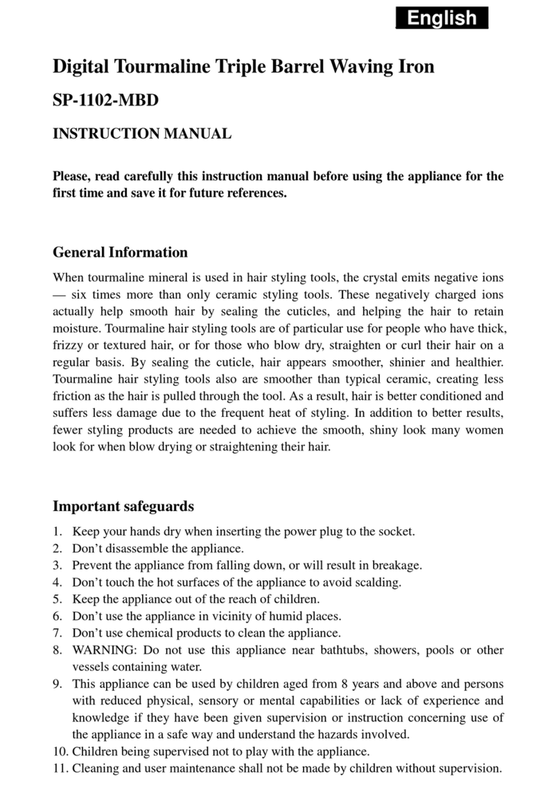 SAPIRHOME SP-1102-MBD User manual
