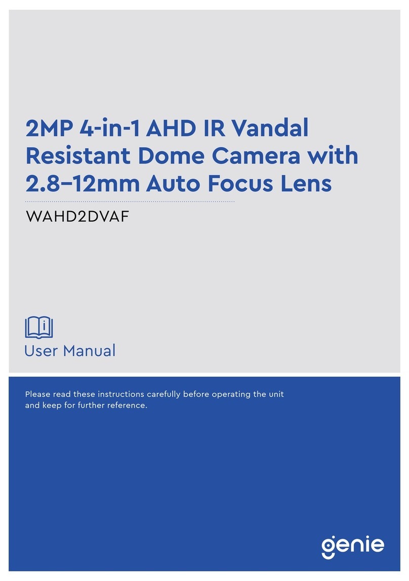 Genie WAHD2DVAF User manual Genie WAHD2DVAF User manual