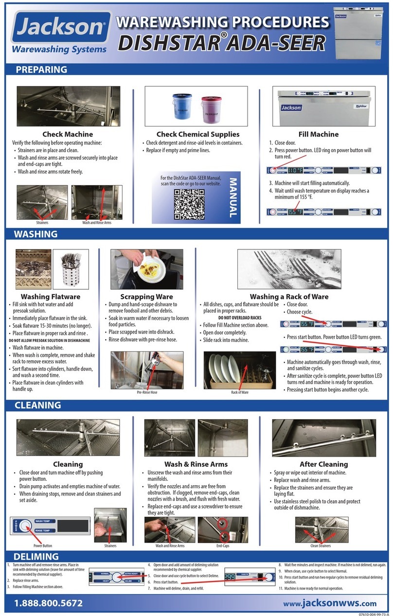 Jackson DISHSTAR ADA-SEER User manual